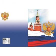 Блокнот Attache Флаг России А5,160л.7БЦ,глянц.лам,бум.60 г/м,диз.кл.