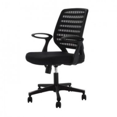 Кресло BN_Cm_EСhair-311 TTWnet,пласт.черн,тк.черн/сетка черн.