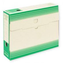 Короб архивный Папка архивная ATTACHE 75мм,картон,зеленая