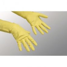Перчатки Резиновые Контракт S, желтые, 100538