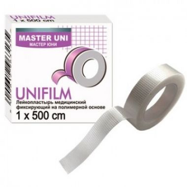 Пластырь в катушке Master Uni 1 х 500 см, полимерная основа