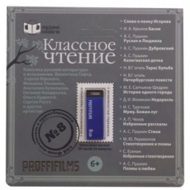Флеш-память USB с аудио-сборником № 8 8Gb PROFFI PFM028