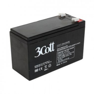 Батарея для ИБП 3Cott (12V/7,2Ah) аккумуляторная