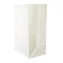 Пакеты из крафт-бумаги (без ручек,цвет белый  18+12x29, 90 г/м2)