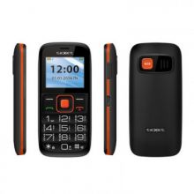 Телефон мобильный Texet TM-B117 черно-оранжевый