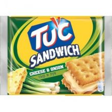 Крекер TUC сэндвич со сыром и луком, 112 г.