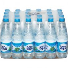 Вода питьевая Bon Aqua ПЭТ 0,5л негаз. 24 шт/уп