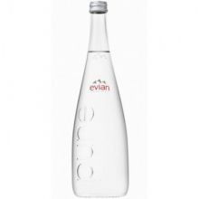 Вода минеральная Evian 0,75 л негаз. стекло