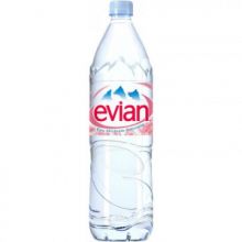 Вода питьевая Вода минеральная Evian 1,5 л негаз. пэт 6шт/уп