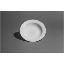 Тарелка суповая, Wilmax белая, фарфоровая 23см WL-991017