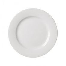 Тарелка обеденная Cameo Rim белая фарфор 23,5см 210-91