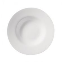 Тарелка суповая Cameo V Type белая фарфор 25см 610-V102