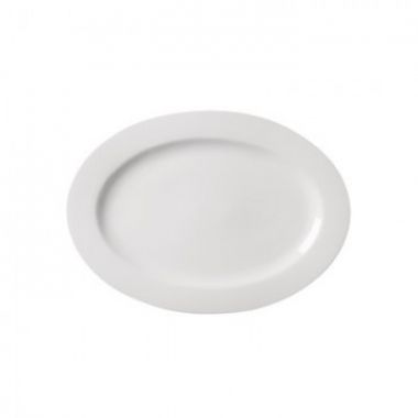 Блюдо овальное Cameo белое фарфор 26 см 210-103