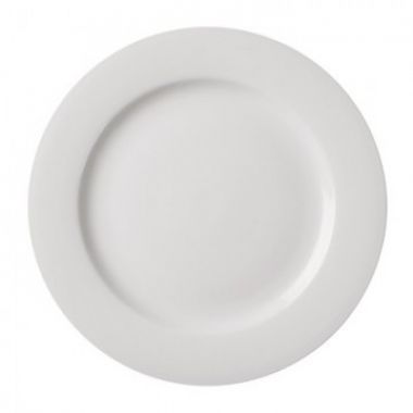 Тарелка обеденная Cameo Rim белая фарфор 28см 210-111