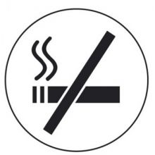 Информационное оборудование Табличка  Smokers-No