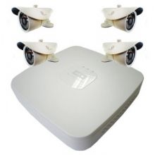 Комплект видеонаблюдения ИНТЭКО СБ IP,4 MIP-643W+Dahua NVR4104+мышь