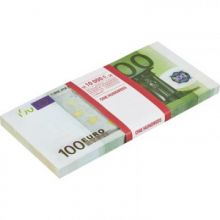 Блокнот пачка 100 евро
