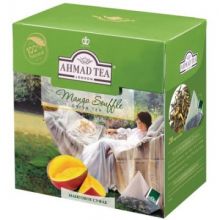 Чай Ahmad Tea Манговое суфле зеленый пирамидки 20шт*1,8г