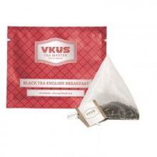 Чай VKUS English breakfast черный в пирамидках 50шт/уп
