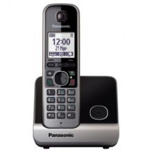 Радиотелефон Panasonic KX-TG6711RUB чёрный,АОН,радионяня
