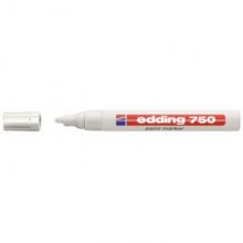 Маркер пеинт (лак) EDDING E-750/49 белый 2-4мм