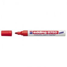 Маркер для промышленной графики EDDING E-8750/2 красный 2-4мм
